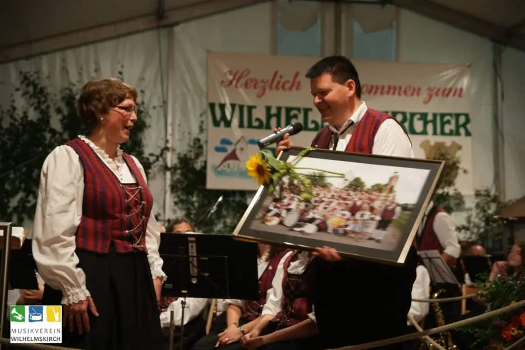 Dirigentin Helen Maier verabschiedet